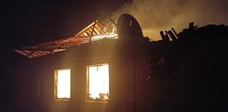 Consequences of shelling in the Dnipropetrovs'k region