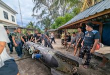 Indonesian fisherman catches Chinese underwater drone Chinese underwater drone