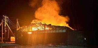 Зруйноване відділення Нової пошти після атаки