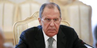 Russia names key condition for peace with Ukraine Сергій Лавров виступає на пресконференції