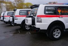 Передача броньованих авто ДСНС України