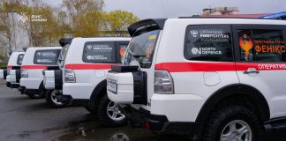 Передача броньованих авто ДСНС України