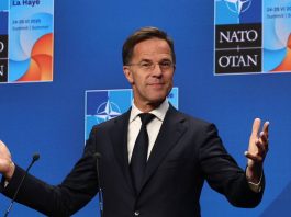 НАТО виділить Україні $60 млрд військової допомоги Генсек НАТО Марк Рютте на брифінгу