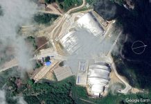 Супутниковий знімок секретної бази РФ