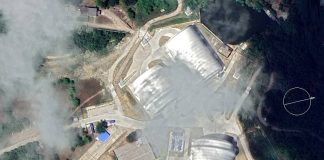 Супутниковий знімок секретної бази РФ