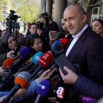 Radev's pro-Russian party leads in Bulgaria's elections