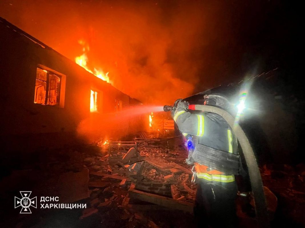 SES extinguishes fire after drone attack