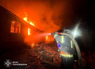 SES extinguishes fire after drone attack