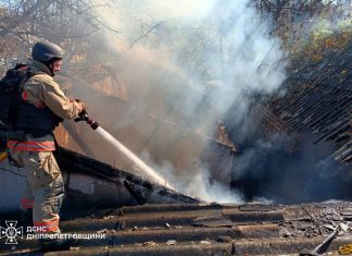 Shelling in the Dnipro region, destruction and fires