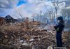 Наслідки обстрілу Сум багатоповерхівки
