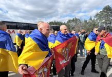 Ukrainian soldiers released after exchange