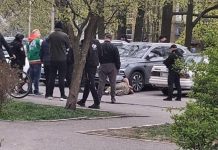 Поліція на місці стрілянини у Бучі