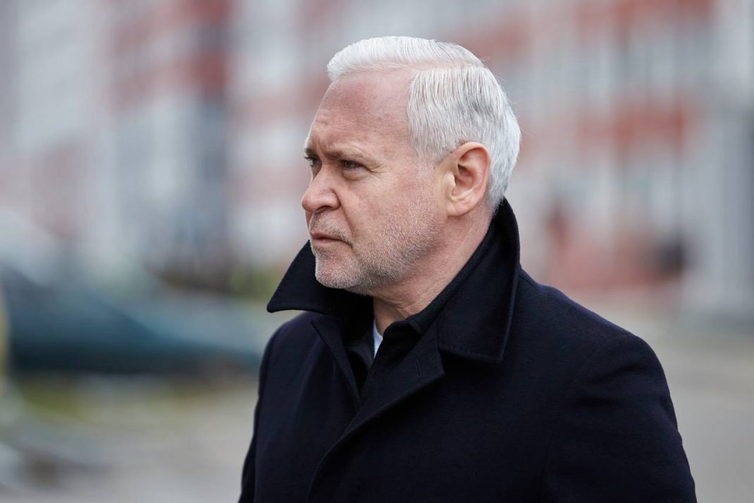 Ігор Терехов під час заяви до річниці аварії на ЧАЕС