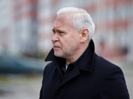 Ігор Терехов під час заяви до річниці аварії на ЧАЕС