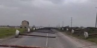 Kherson without electricity due to shelling and storm
