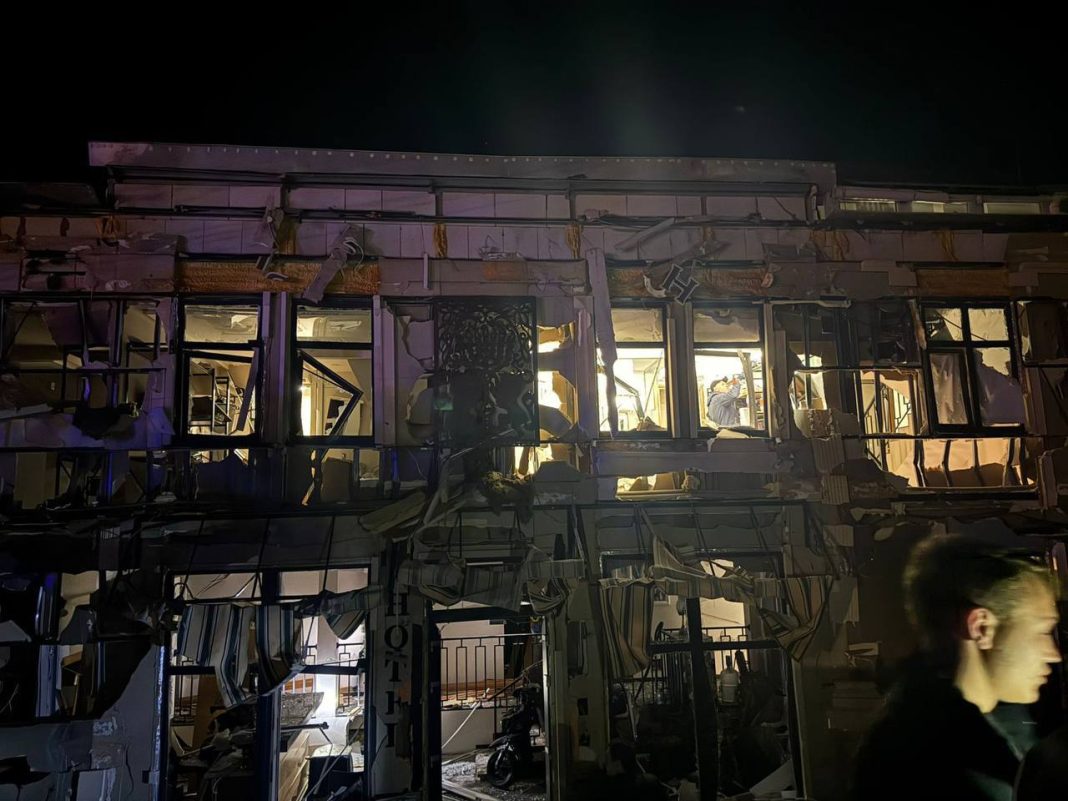 Russian strikes on Odesa: destruction