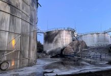 Витік соняшникової олії біля Чорноморська