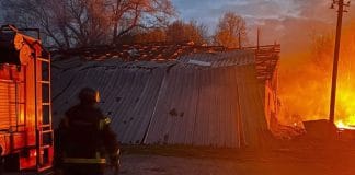 Drone attack in Chernihiv region, fires