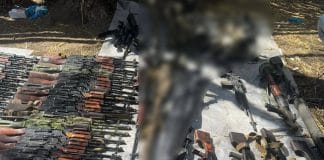 Special operation Black Shell, seizure of weapons