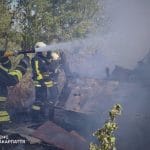 A 75-year-old man lost his dacha because of burning dead wood