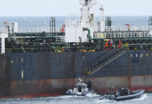 Tanker Flora 1 off the coast of Sweden