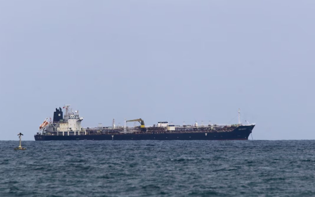 A fuel tanker heading to Venezuela
