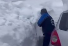 Аномальний снігопад паралізував Італію Аномальний снігопад в Італії