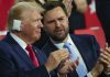 Трамп залишив лист Венсу у Білому домі