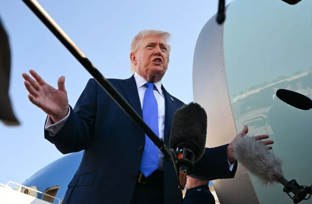 Дональд Трамп під час інтерв’ю