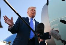 Дональд Трамп під час інтерв’ю