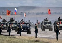 China secretly trained Russians for war