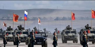 China secretly trained Russians for war