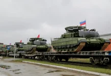 Масове перекидання техніки РФ на Запоріжжя