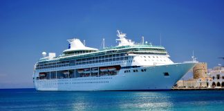 Cruise ship MV Hondius in port
