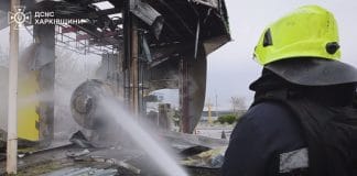 Shelling of petrol stations in Kharkiv region after attack