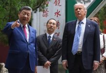У Китаї підбили підсумки переговорів Трампа і Сі Трамп і Сі Цзіньпін на зустрічі у Пекіні