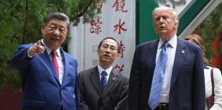 У Китаї підбили підсумки переговорів Трампа і Сі Трамп і Сі Цзіньпін на зустрічі у Пекіні