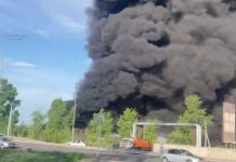 Fire at chemical plant in Russia after drone attack