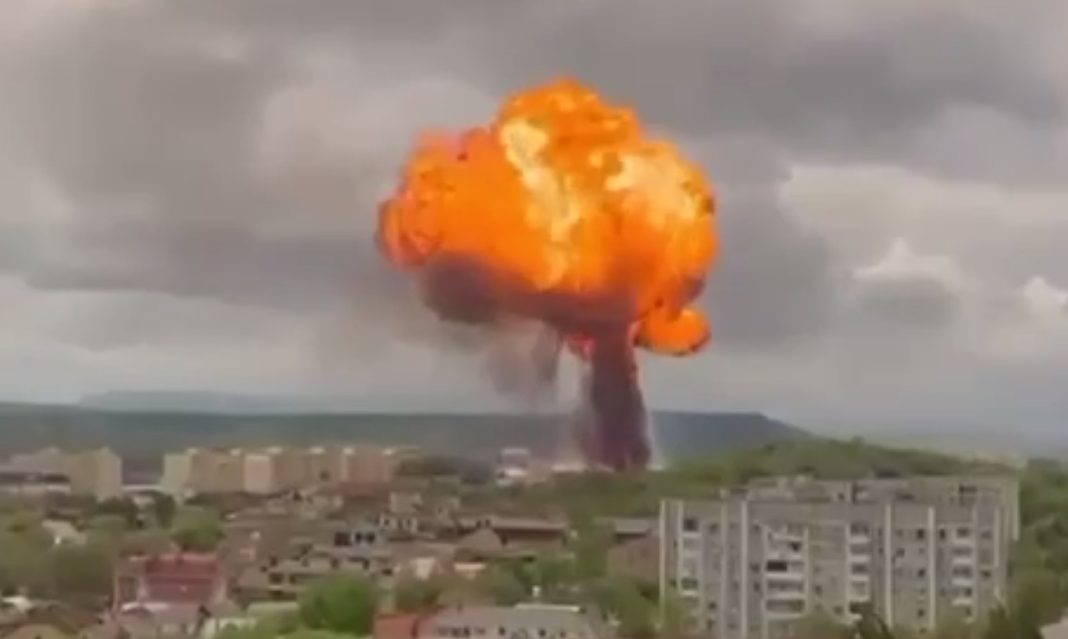 Вибух на АЗС у Пʼятигорську