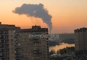 Масштабна пожежа на складах у Московській області