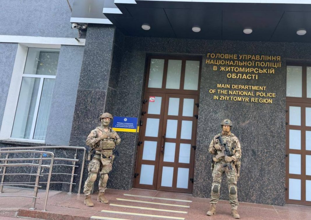 Screenshot_1 Searches of the leadership of the National Police of Ukraine