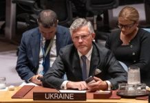 Andriy Melnyk addresses the UN Security Council