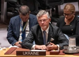 Мельник у Радбезі ООН закликав позбавити РФ статусу постійного члена Андрій Мельник виступає у Раді Безпеки ООН