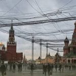 У Москві натягнули антидронові сітки перед виступом Путіна