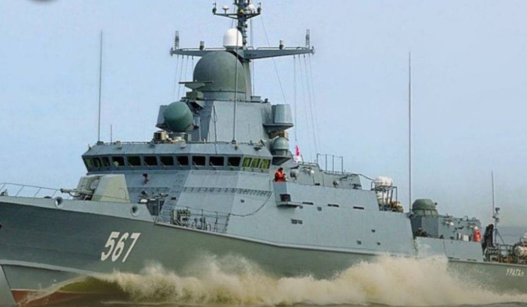 The defeat of Russian ships in Primorsk