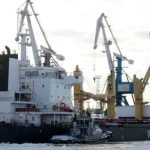 Russian vessel secretly exported grain from occupied Crimea