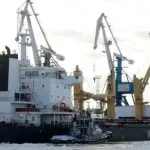 Судно РФ таємно вивезло зерно з окупованого Криму
