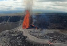 Magnitude 6 earthquake shakes the Big Island of Hawaii Kilauea volcano on the Big Island of Hawaii during activity