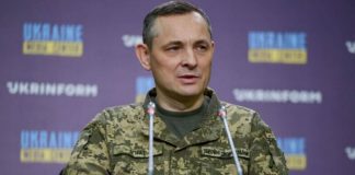 Head of the Communications Department of the Air Force of Ukraine Yurii Ihnat