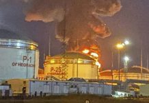 Ukraine attacks key Russian military and oil facilities Tamaneftegaz oil terminal in the Krasnodar Territory has been damaged